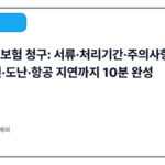 여행자 보험 청구: 서류·처리기간·주의사항(2025)